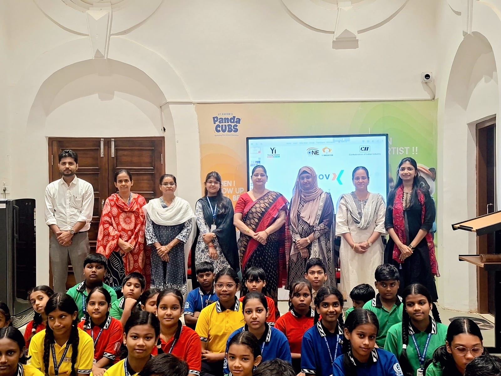 Empowering Youth: Young Indians Hosts Dynamic Problem-Solving Workshop at St. Xavier’s High School